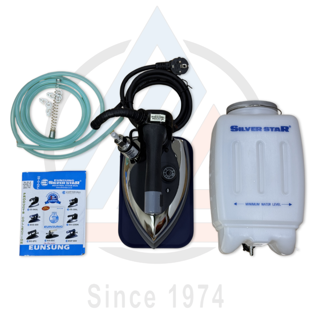EunSung SilverStar ES-300L Gravity Iron — Pakistan's Most Sold Professional Iron | 1-Year Warranty