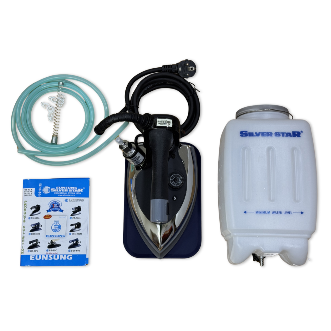 SilverStar ES-300L Gravity Steam Iron — Commercial / Industrial | EunSung SilverStar Korea